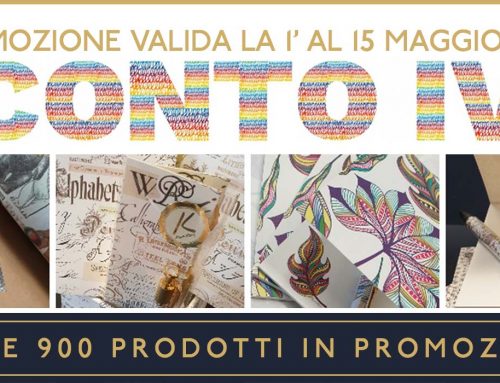 Promo 1-15 maggio: SCONTO IVA!